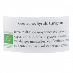 Ferme Saint-Pierre - Roi Fainéant 2023 vin rouge bio du Vaucluse en AOC Ventoux