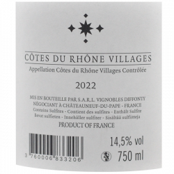 Château Sixtine Cuvée du Vatican – Côtes du Rhône Villages rouge 2022