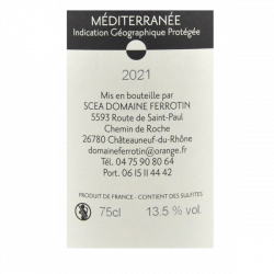 Domaine Ferrotin - AOC Grignan les Adhemar - Cuvée M 2021
