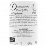 Domaine de Dionysos - Cairanne Bio - La Cigalette 2023