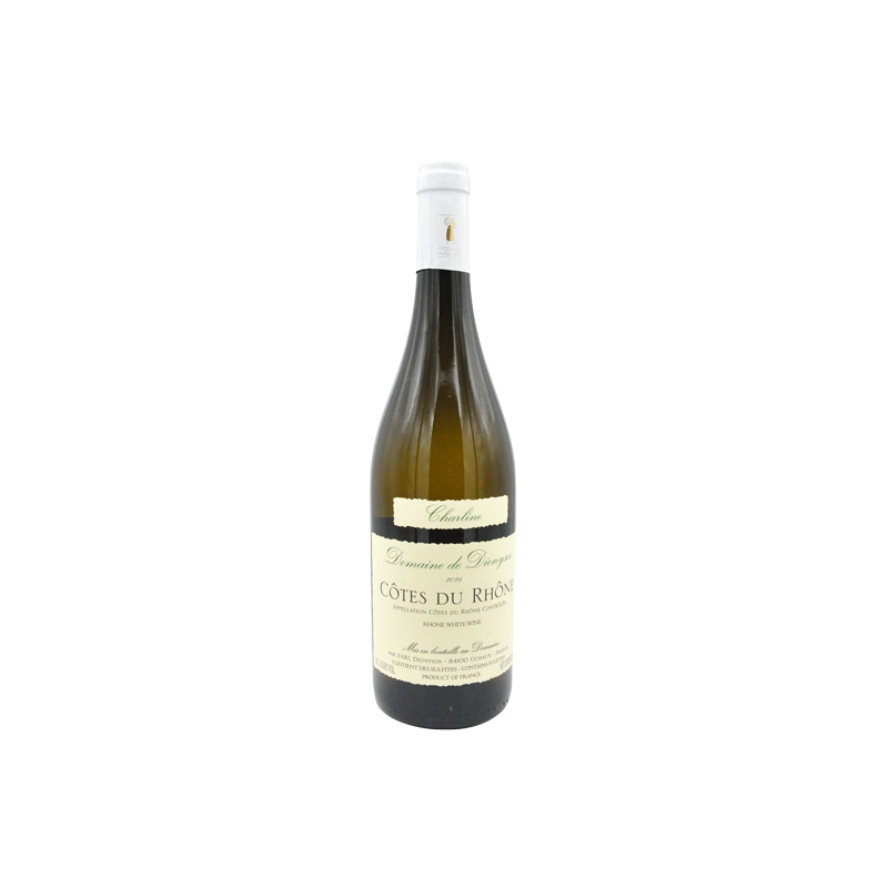 Domaine de Dionysos - AOC Côtes du Rhône Blanc - Charline Bio 2024