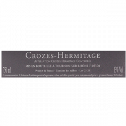 Christophe Curtat Crozes Hermitage 2023 - Fées des Champs