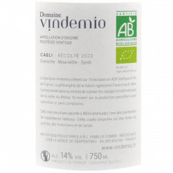 Vindemio Caeli - Ventoux Rouge 2022