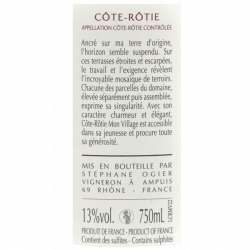 Côte-Rôtie Mon Village 2022 - Stéphane Ogier