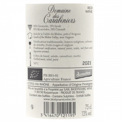 Domaine Des Carabiniers - AOC Côtes du Rhône Rouge 2021