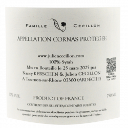 Julien Cecillon Cornas 2023 Saint Pierre