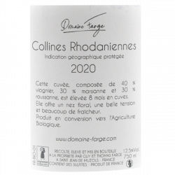 Bouquet de Blanc Farge - IGP Ardèche 2020