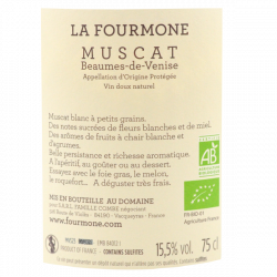Domaine la Fourmone le Muscat Beaumes de Venise bio 2023