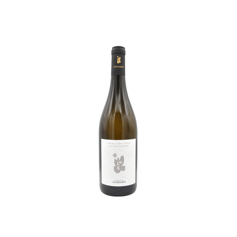 Création Lombard Culture Libre Blanc - Côtes du Rhône bio 2024