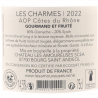 Château les Amoureuses - AOC Côtes du Rhône - Les Charmes 2022