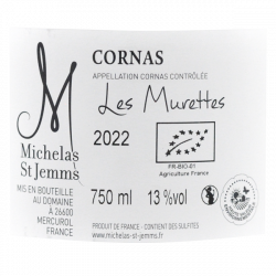 Cornas Les Murettes 2022 - Michelas St Jemms