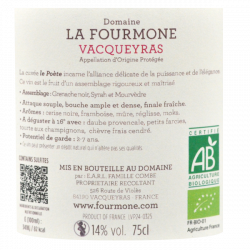 Domaine la Fourmone le Poete - Vacqueyras 2024