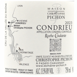 Christophe Pichon Condrieu Sec 2023