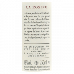 Domaine Stéphane Ogier - La Rosine 2022