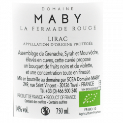 Domaine Maby La Fermade Lirac 2022