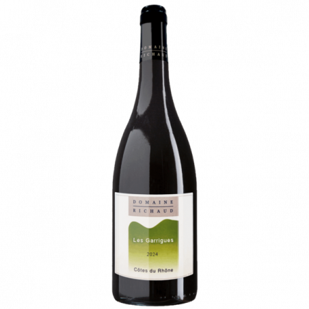 Domaine Richaud - Côtes du Rhône Bio -Les Garrigues 2024 Domaine Richaud - Côtes du Rhône Bio -Les Garrigues 2024
