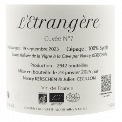 Nancy Kerschen L'Etrangère 2023 - Cuvée n°7