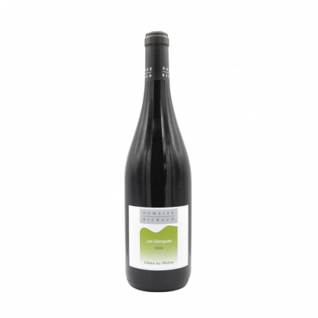 Domaine Richaud - Côtes du Rhône Bio -Les Garrigues 2024 Domaine Richaud - Côtes du Rhône Bio -Les Garrigues 2024
