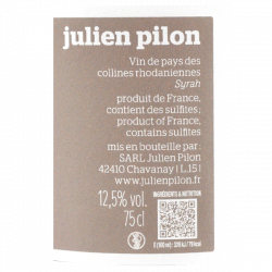 Julien Pilon Syrah De l'autre rive 2024