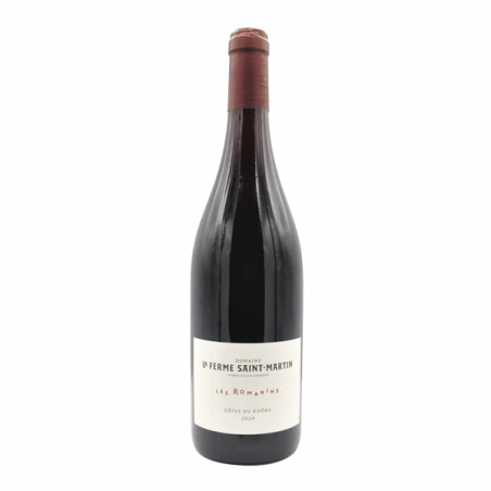 Domaine La Ferme Saint Martin Les Romanins 2024 – Côtes du Rhône bio Domaine La Ferme Saint Martin Les Romanins 2024 – Côtes du Rhône bio