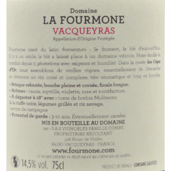 Domaine la Fourmone Vacqueyras les Ceps d'Or 2023