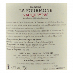 Domaine la Fourmone Les Platanes - Vacqueyras 2023