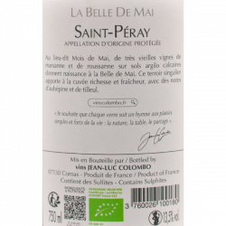 La Belle de Mai Saint Peray 2024 - Domaine Jean Luc Colombo
