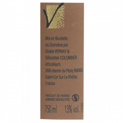 Domaine Daniel Roland et Gisèle Vernay - AOC Côtie Rôtie 2023
