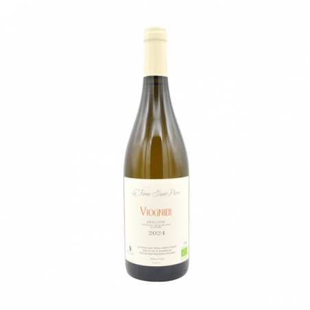 Ferme Saint-Pierre - IGP Vaucluse Blanc Bio - Viognier 2024