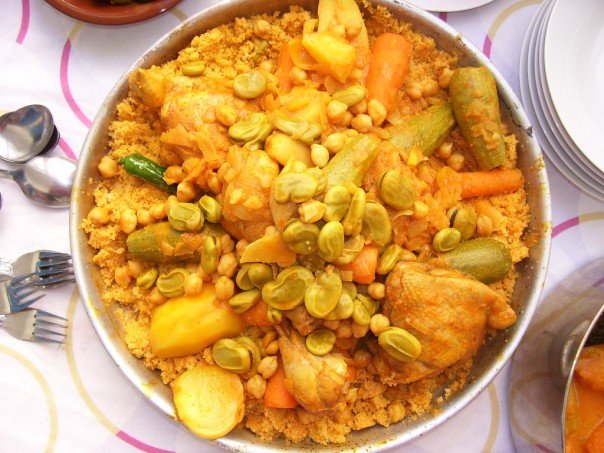 Couscous aux oignons