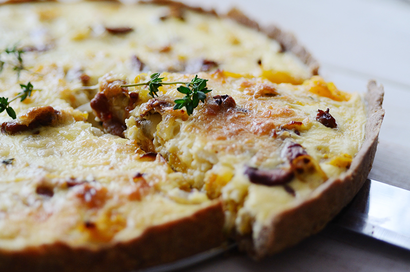 Quiche au miel