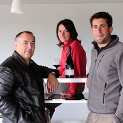 Le trio de vignerons chez Melody