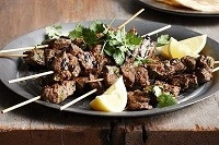 Brochettes de Bœuf marinées au Miel