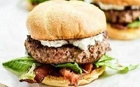 Hamburger au chèvre et au Miel