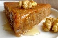 Gâteau au miel et aux noix