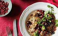 Tajine de mouton au miel et aux raisins