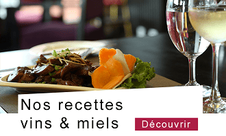 Idées de recettes vins et miels