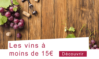 Vins à moins de 15€